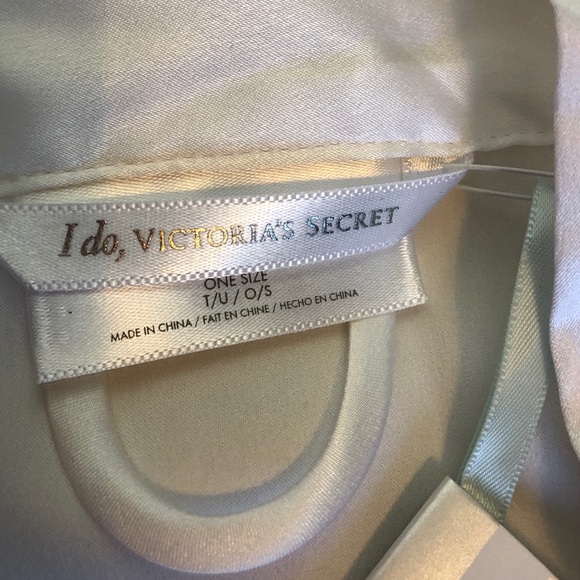 Victoria secrets new bride robe OS white bling - Picture 6 of 8